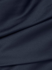 Adrianna Papell Blue Satin Crepe Dress - Image 7 of 7
