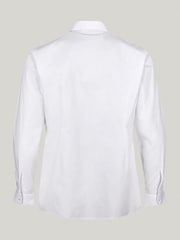 Trutex White Slim Fit Long Sleeve 3 Pack School Shirts - Imagen 7 de 7