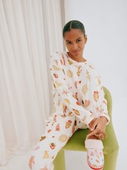 Never Fully Dressed Cream Mystic Cosy Pyjamas Set - Image 1 of 6