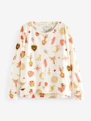 Never Fully Dressed Cream Mystic Cosy Pyjamas Set - Image 3 of 6