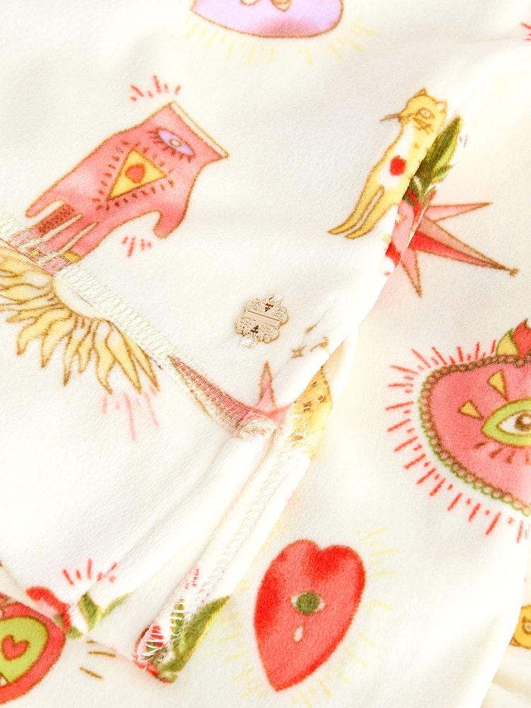 Never Fully Dressed Cream Mystic Cosy Pyjamas Set - Image 6 of 6