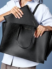 Katie Loxton Black Large Tabi Tote Bag - Image 1 of 4