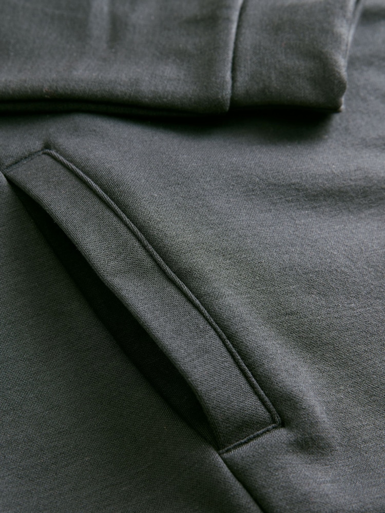Black Modal Blend Half Zip Top - Image 8 of 9