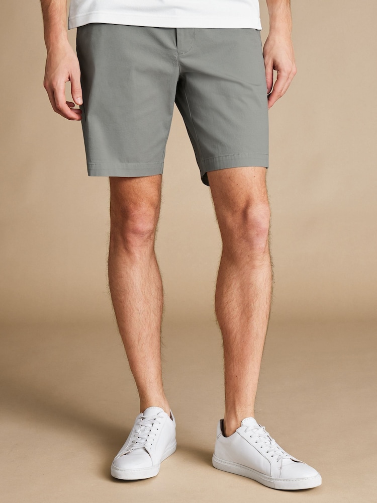 Charles Tyrwhitt Grey Cotton Shorts - Image 1 of 6
