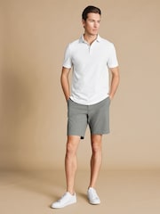 Charles Tyrwhitt Grey Cotton Shorts - Image 2 of 6