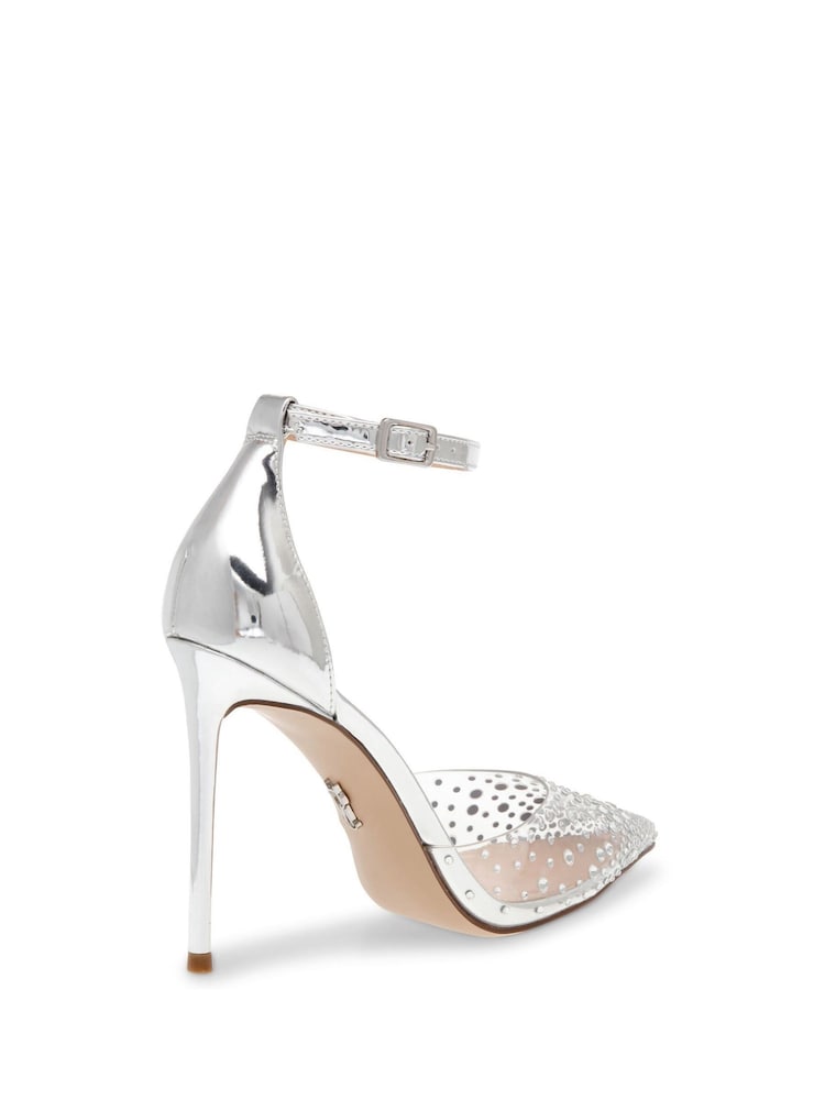 srebrna (barva); srebro - Steve Madden Razdejani čevlji s peto - Slika 2 iz 6 srebrna (barva); srebro - Steve Madden Razdejani čevlji s peto - Slika 2 iz 6