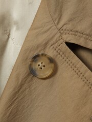 Oscar Jacobson Cotton Trench Coat - Image 5 of 6