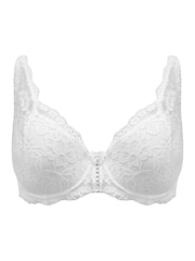 Pour Moi White Full Cup Fleur Balconette Bra - Image 3 of 4