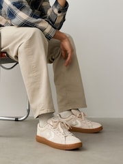 Converse Nude Pro Blaze Classic 90s Trainers - Image 1 of 11