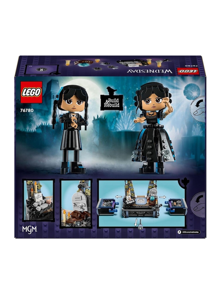 Lego Wednesday Addams Figure Building Toy 76780 - Image 8 of 8