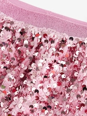 Pink Velour Sequin Skirt (3-16yrs) - Image 6 of 7