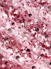 Pink Velour Sequin Skirt (3-16yrs) - Image 7 of 7