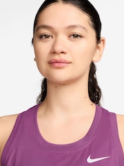 Nike Purple Dri-FIT Racerback Tank Vest Top - Image 3 of 3