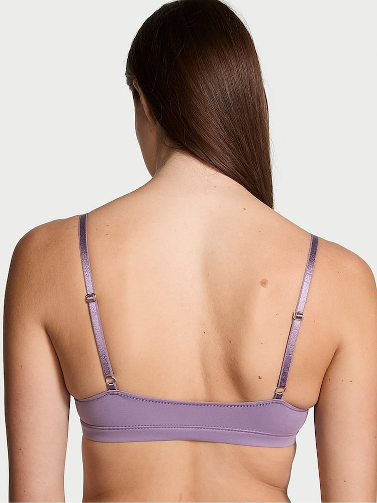 Victoria's Secret Frozen Plum Purple FeatherSoft™ Triangle Bralette - Image 2 of 4