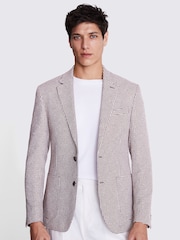 MOSS Multi Tailored Fit Houndstooth Jacket - Image 3 of 5