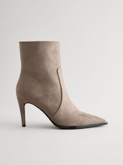 Grey Forever Comfort® Skinny Heeled Ankle Boots - Image 5 of 8