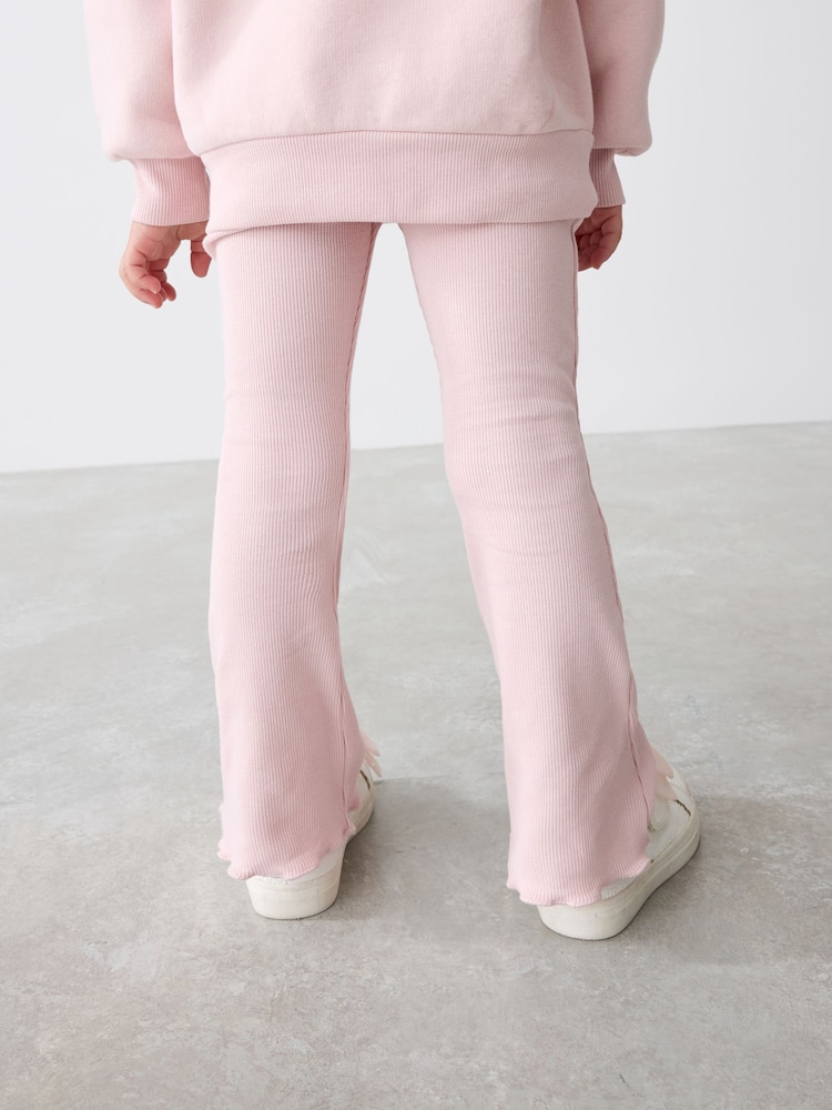 Baker by Ted Baker Pink Sweat Top and Flare Set - Image 6 of 14