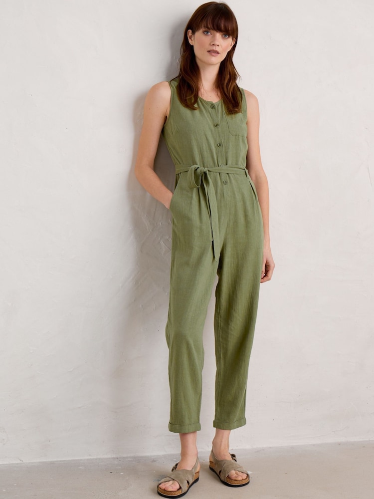 Seasalt Cornwall Green Abbey Pool Jumpsuit - Image 1 of 6