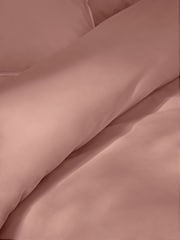 MADE.COM Dusty Rose Cosy Washed Cotton Duvet Cover and Pillowcase Set - Image 2 of 3