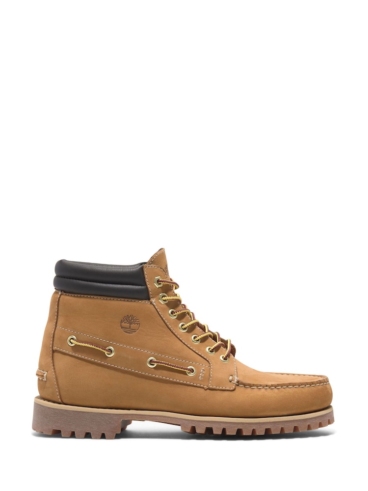 Timberland Authentic Mid Lace Boat Shoe Style Boots - Image 1 of 7