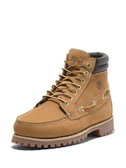 Timberland Authentic Mid Lace Boat Shoe Style Boots - Image 4 of 7