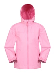 Mountain Warehouse Light Pink Kids Torrent Waterproof Jacket - Image 1 of 5