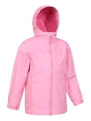 Mountain Warehouse Light Pink Kids Torrent Waterproof Jacket - Image 2 of 5