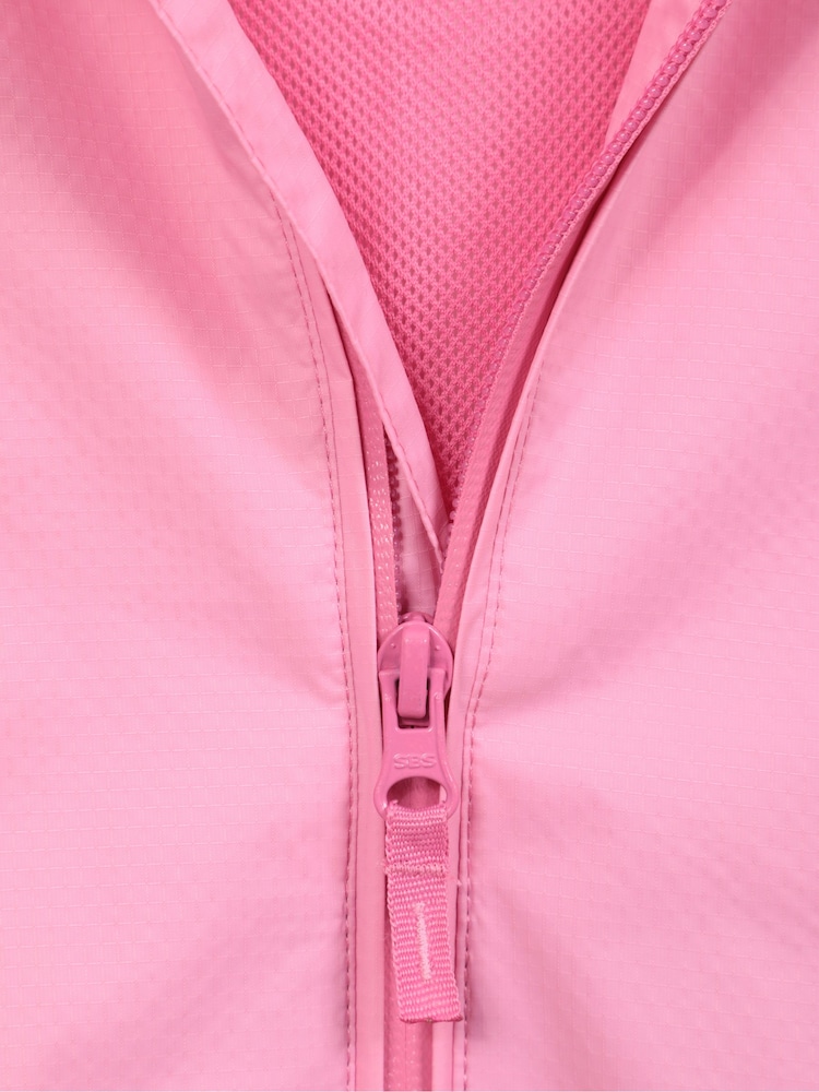 Mountain Warehouse Light Pink Kids Torrent Waterproof Jacket - Image 5 of 5 Mountain Warehouse Light Pink Kids Torrent Waterproof Jacket - Image 5 of 5