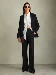 Reiss Tansey Fluid Wide Leg Trousers - Imagen 3 de 7