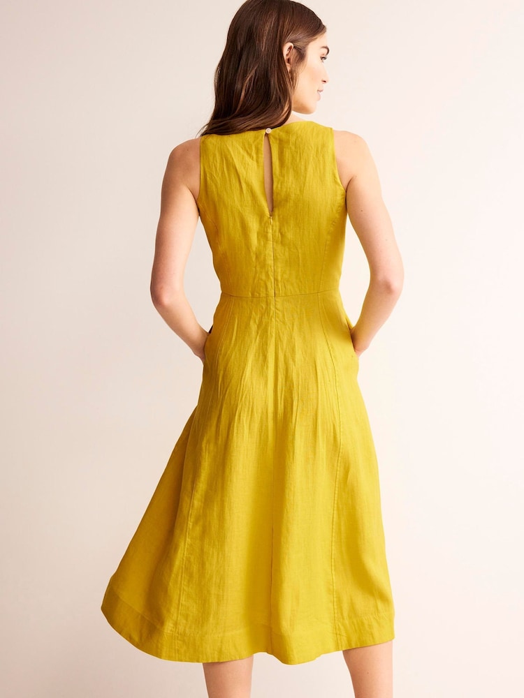 Boden Carla Midikleid aus 100 % Leinen - Bild 2 von 7