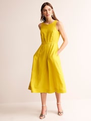 Boden Carla Midikleid aus 100 % Leinen - Bild 3 von 7