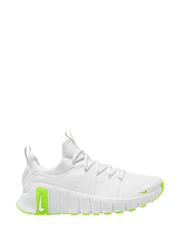 Nike White/Volt Free Metcon 6 Gym Trainers - Image 1 of 5