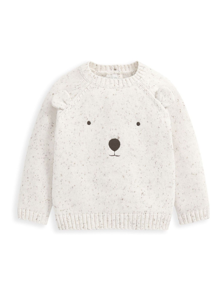 Mamas & Papas 2 Piece 100% Cotton Bear Knit Set - Image 5 of 5