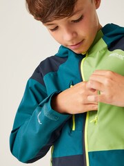 Regatta Blue Green Highton V Waterproof Jacket - Image 4 of 7
