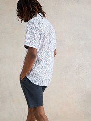 White Stuff White Shoal Printed Shirt - Image 2 of 7