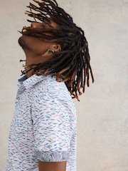 White Stuff White Shoal Printed Shirt - Image 4 of 7