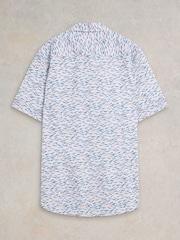 White Stuff White Shoal Printed Shirt - Image 6 of 7
