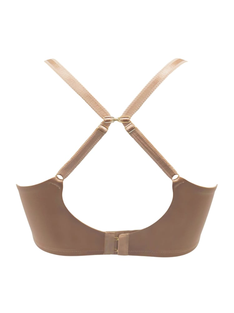Pour Moi Nude Effortless Non Padded Full Cup Side Support Bra - Image 4 of 4