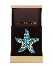Jon Richard Silver Starfish Brooch Gift Box - Image 1 of 2
