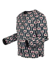 Regatta Black Orla Kiely Summer Quilt Jacket - Image 5 of 7