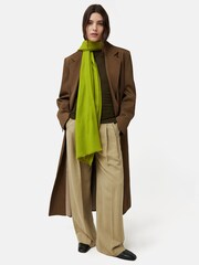 Jigsaw Green Wool Silk Pashmina - Image 1 of 2