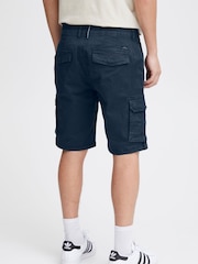 Blend Blue Stretch Cargo Shorts - Image 2 of 5