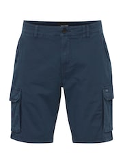 Blend Blue Stretch Cargo Shorts - Image 5 of 5