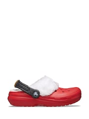 Crocs Red Classic Toddler Santa Clogs - Image 1 of 7