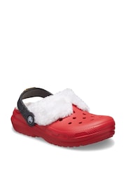 Crocs Red Classic Toddler Santa Clogs - Image 3 of 7