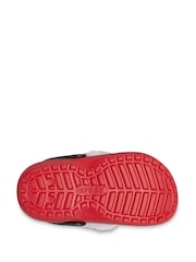 Crocs Red Classic Toddler Santa Clogs - Image 6 of 7