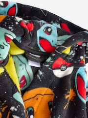 Multi Black Pokemon Fleece Hooded Robe (5-16yrs) - Image 6 of 7