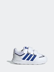 adidas White/Blue Kids Tensaur Switch Shoes - Image 1 of 8