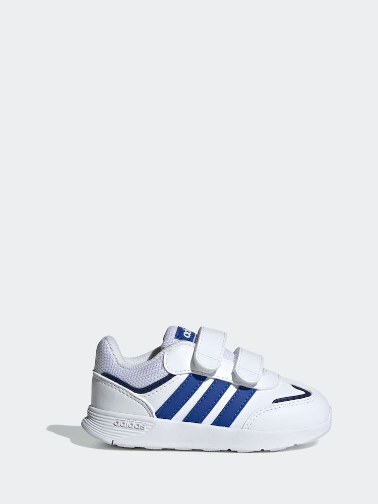 adidas White/Blue Kids Tensaur Switch Shoes - Image 1 of 8