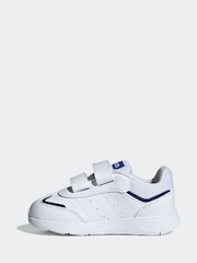 adidas White/Blue Kids Tensaur Switch Shoes - Image 2 of 8